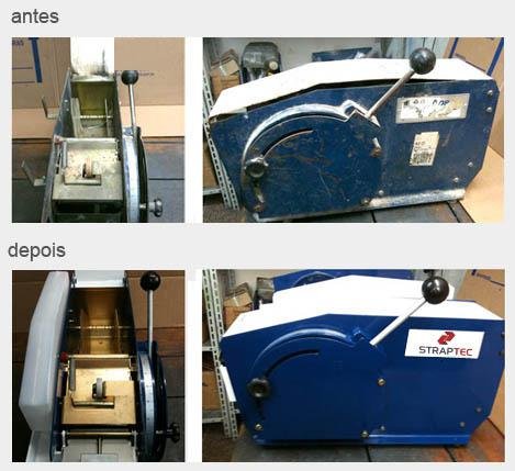 Antes e Depois da Manutenção - Strap Tec